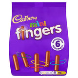 Cadbury Mini Fingers 6pk 96g
