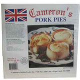 Cameron's Pork Pies 4pk. (Please add ice pack for shipping)