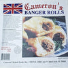 Cameron's Banger Rolls 8Pk (Please add an ice pack for shipping)
