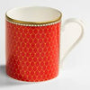 Halcyon Days Antler Trellis Red Mug