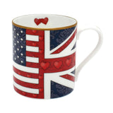 Halcyon Days A Very Special Relationship Flag Mug