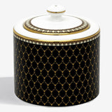 Halcyon Days Antler Trellis Black Sugar Pot