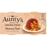 Aunty's Ginger Syrup Steamed Puds Twin pack