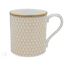 Halcyon Days Antler Trellis Ivory Mug