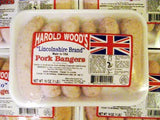 Harold Woods Lincolnshire Bangers (Please add ice pack for shipping)