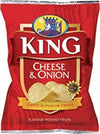 King Cheese & Onion Crisps 37g