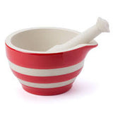 Cornishware mortar and pestle