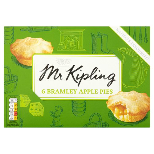 Mr Kipling Bramley Apple Pies 6 Pack Taste Of Britain