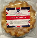 PIE SOCIETY - Steak & Kidney Pie 9oz (Please add an ice pack for shipping)