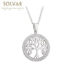 sterling silver tree of life pendant