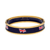 Halcyon Days Enamel Bangle Union Jack 1cm