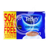 Tetley Tea 80+50% more 120 bags